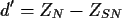 ¥begin{displaymath}
d^{¥prime }=Z_N-Z_{SN}
¥end{displaymath}