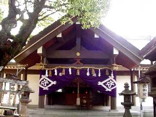 写真６－４：羽衣浜神社。