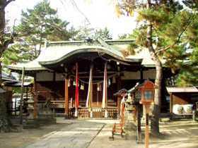 写真９－１：高石神社。