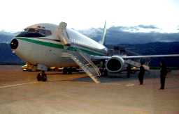 写真０－１：雲南航空公司の旅客機。