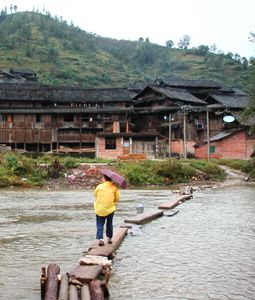 写真１８－１：馬胖の風景。