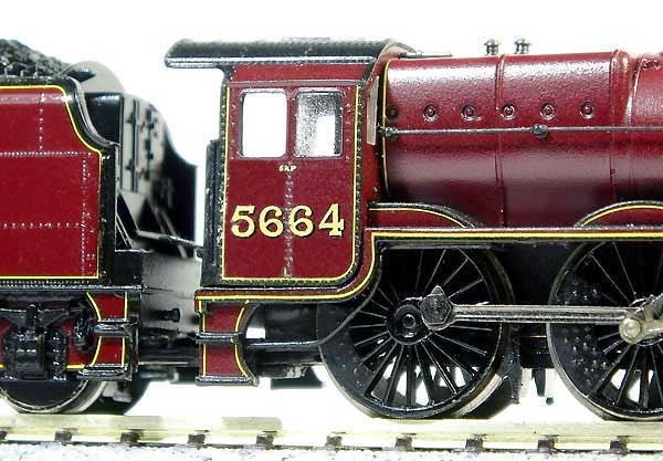 PECO LMS ジュビリー級蒸気機関車 車輪配置 4-6-0