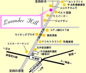 ���x���_�[�q�������T�������V���b�v�A�Z�~�i�[�n�E�X�A�X�N�[���ւ̒n�}�ł��B�@���̉摜���N���b�N����Ɗg�債�܂�