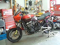 KAWASAKI ZRX1100 ハイカム交換