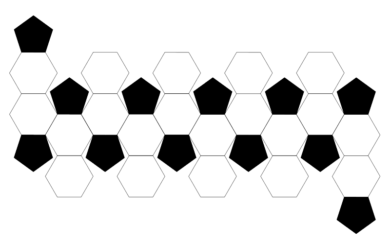 サッカーボールを作ってみよう