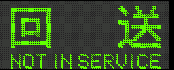 [01] 񑗁^NOT IN SERVICE