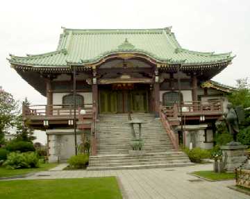 写真Ｋ－１：建福寺の本堂。