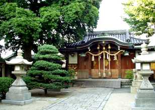 写真１９：田島神社。