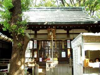 写真４－１：阿倍野晴明神社の拝殿。