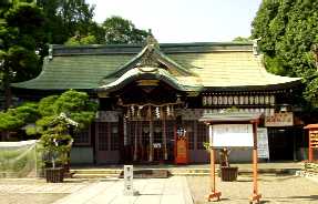 写真７－１：阿部野神社の拝殿。