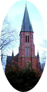 写真３−４：パーペンブルクの教会。