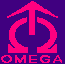 有限会社オメガシステムのロゴ。