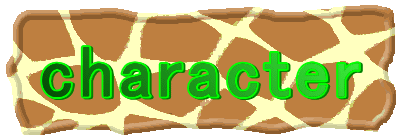 character