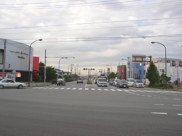 幹線道路 秋田北インター線