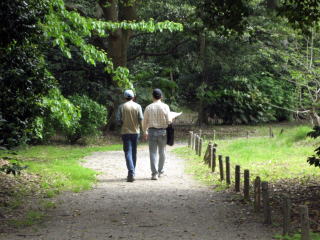 公園内