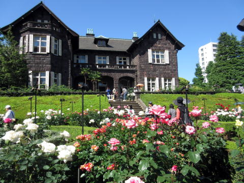 旧古河庭園の洋風庭園