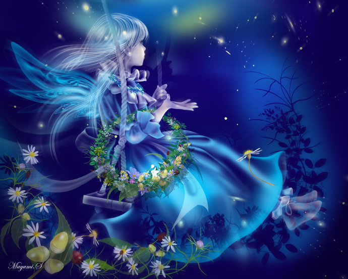 「星ブランコ」 -autumn wreath-