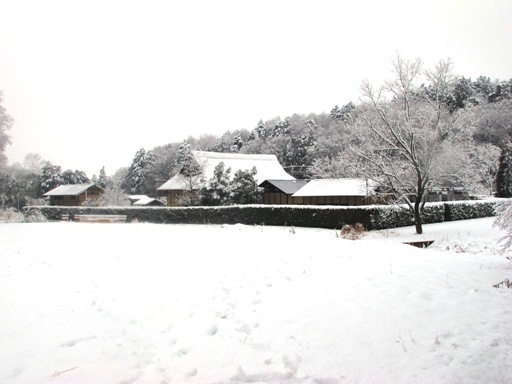 宮野入　里山民家の雪