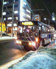 ジェイ・アール北海道バス「厚別」ＬＥＤ搭載車