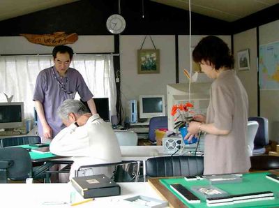 パソコン教室でも準備中