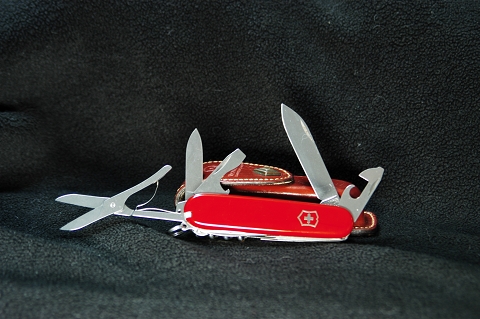 ナバホ バックカスタム 「聖なる鷲」 折りたたみナイフ - 工芸品