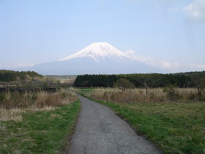 朝霧高原からの富士