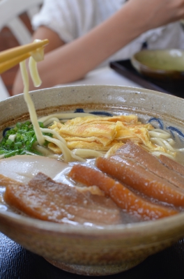 沖縄子連れ旅行記 花村そば 恩納村 万座毛 ランチ 昼食
